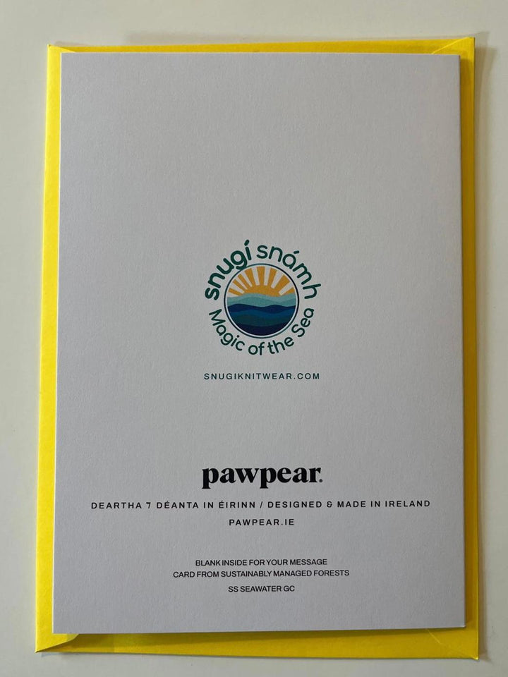 Forty Foot Card -pawpear Collab