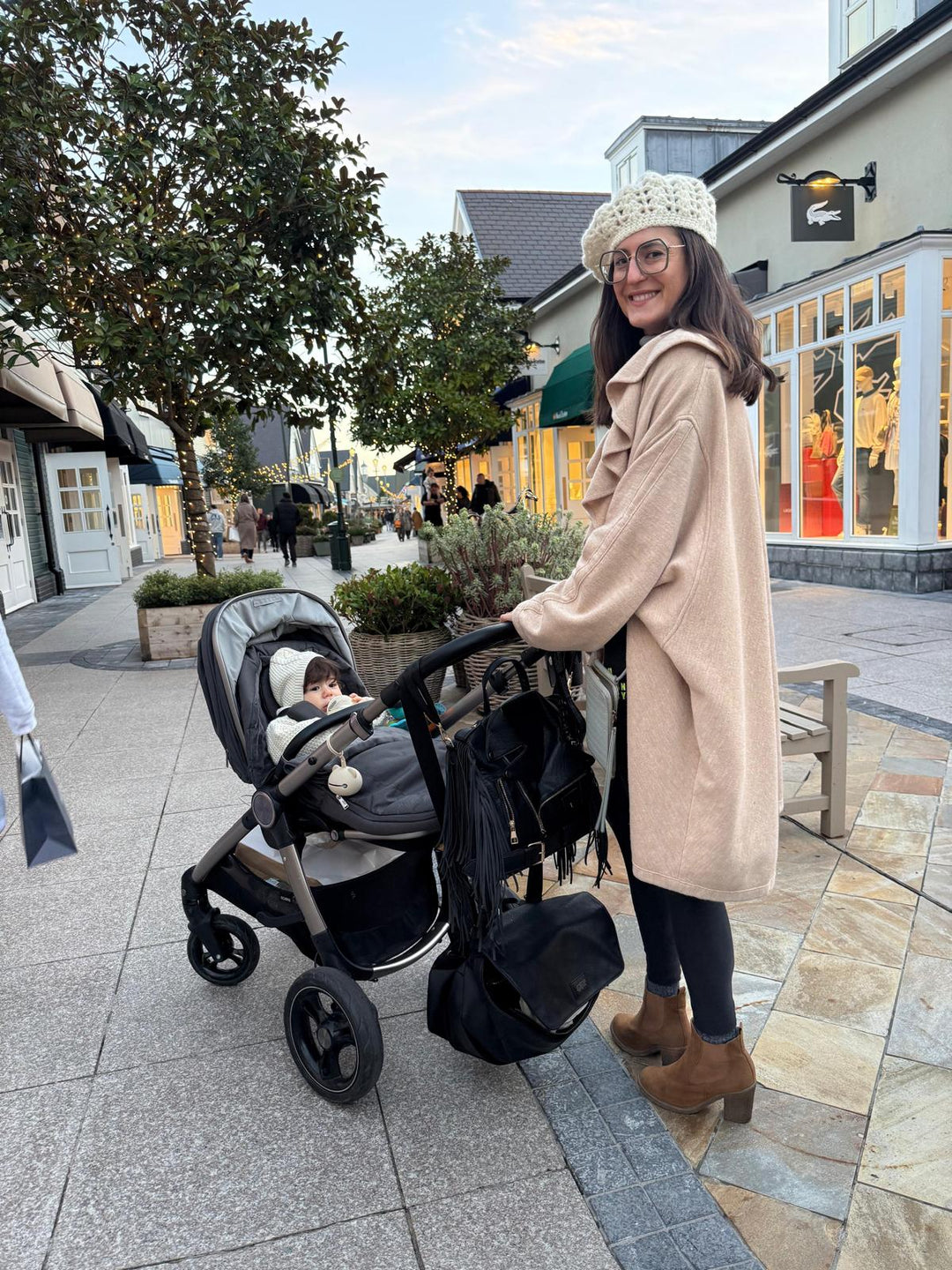 Bainin Pure Wool White Beret